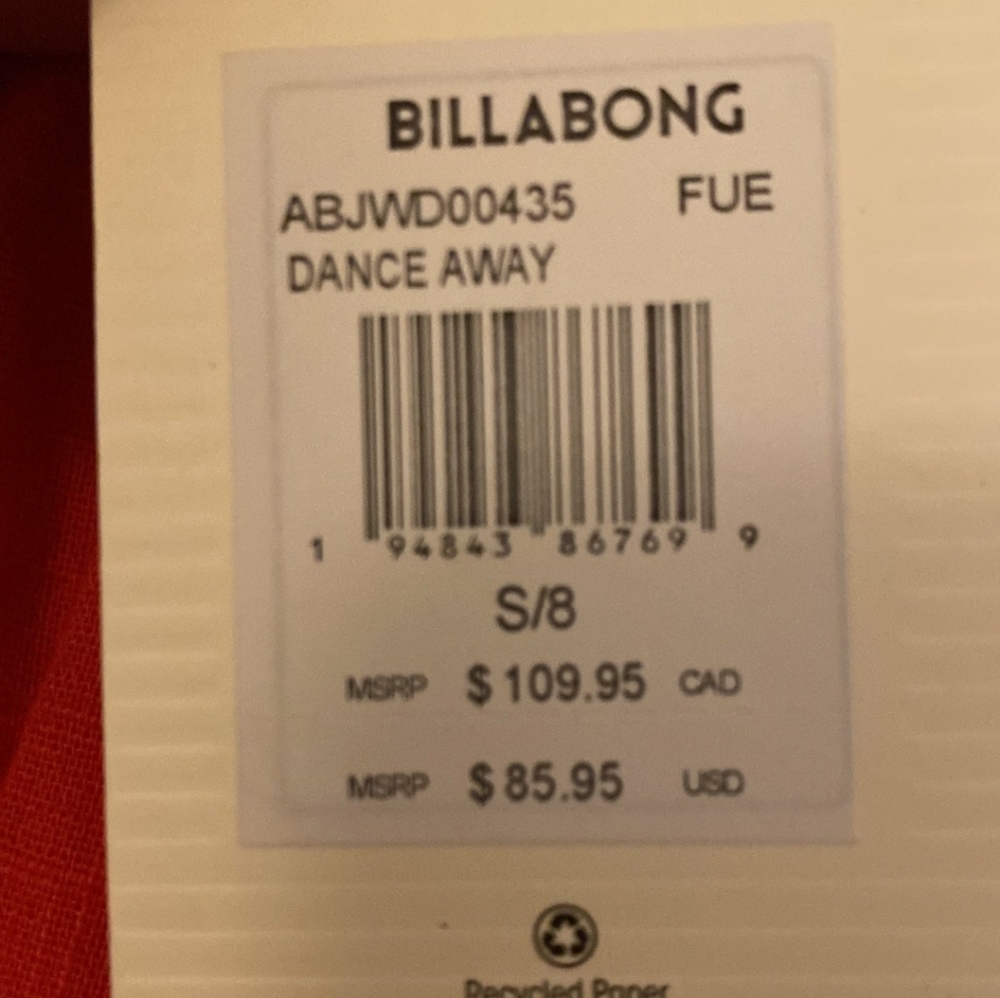 Billabong Red Maxi Dress - Picture 4 of 4